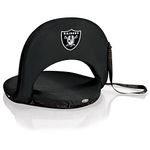 NFL Oakland Raiders Digital Print Oniva Seat, One Size, Black