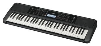 Yamaha PSRE-383 61 Key Portable Keyboard with Touch Sensitive Keys, Lesson & Record functions, Smart Chord, Battery Operation, 650 Voices, 260 accompaniment Styles, 125 Songs, AUX IN, Stereo Speakers