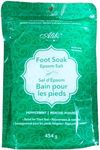 Epsom Salt Foot Soak 454g - Peppermint Epsom Salts for Soaking - Reliefs Rejuvenates and Restores Tired Feet -1 Lb - By Alibi Foot Care