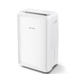 SHARP UD-P16U-W Portable Dehumidifier 16L in White – Compact & Easy to Use, with a Sleek Design & Digital White LED Control Panel, Helps Reduce Allergies & Increase Home Comfort