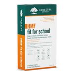 Genestra Brands - HMF Fit for School - Probiotic Formula - Supports Childrens' Gastrointestinal and Upper Respiratory Health - 30 Chewable Tablets - Natural Blackcurrant Flavour