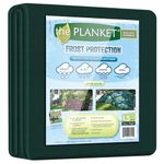 the Planket 11012 10 x 12 ft Rectangular Frost Protection Plant Cover, Dark Green