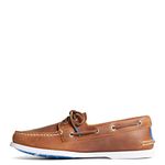 Sperry Men's A/O 2-Eye Suede Boat Shoe, Tan, 9.5 UK
