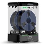SUNLU Filament Dryer SP2 and Filament Storage Box, 70℃ Max Temperature for 3D Printing Filament Drying and Sealing with Heat Control, Compatible with 1.75mm/2.85mm PLA PETG TPU ABS PA PC