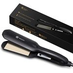 Nelulyen Professional Hair Straightener Flat Iron for Thick Hair, 1.7'' Extra-Large Flat Iron for Hair, 30s Fast Heating Straightening Iron for All Hairstyles, Gift for Girls Women