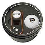 NHL Philadelphia Flyers 15056 Tin Gift Set with Switchfix Divot Tool and Golf Ball, Team Color, One Size