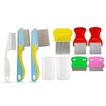 10 Pieces Hair Nit Combs Remove Hea