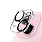 PreCure® Premium Camera Lens Screen Protector For iPhone 15 6.1'' & iPhone 15 Plus 6.7'', Camera Lens Protector,[Anti-Scratch] Premium Tempered Glass Cover ((1 pack) (iPhone 15/15 Plus)