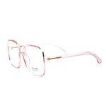 Shiratori Woman's New Retro Blue Light Blocking Glasses Big frame Nerd Eyeglasses Frame Anti Blue Ray Computer Game Glasses Pink