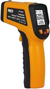 Industrial Infrared IR Thermometer | Genuine Parts with 1 Year warranty | Multi Laser High Temperature -50°C to 600°C Digital Gun | Non-Contact Pyrometer - MECO Make