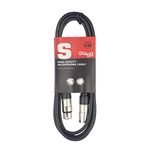 Stagg SMC3 Standard Microphone Cable, 3m