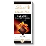 Lindt Excellence Caramel & Sea Salt Touch Dark Chocolate, 100 g