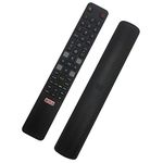 New Replacement TCL TV Remote Control RC802N for TCL Thomson smart tv remote control 4K LCD LED TV 32DS520 40S6000FS 49DP600 49S6000FS 50DP600 F43S5916 H32S5916 U49P6016 U55P6006 - NO SETUP REQUIRED