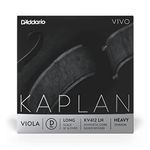 D'Addario Kaplan Vivo Viola String - Single D String - KV412 LH - Viola Strings - Long Scale, Heavy Tension