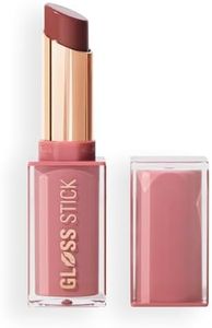 Revolution Pout Lip Gloss, Pigmented High Shine Formula with Hyaluronic Acid & Vitamin E, Vegan & Cruelty-Free, 3g, Creme Brulee Mauve
