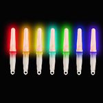 LINGUANG Deep Drop Lights Multi Color Underwater Fishing，Luring Fish Underwater Glow Stick Led with Batteries Operated， Waterproof LED Night Fishing Light Attractive Seven Color Flashing (C-led 10pcs)