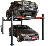 KATOOL 3.0HP 11000Lbs 4 Post Lift Lifting Height 84 Inch Extra Tall Extra Long Extra Wide 110v Four Post Parking Lift 4-Post Auto Lift Garage Lift Storage
