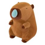 ADORA Capybara Soft Plush Toy -Small Size 25 cm Cute and Cuddly Brown Plush Stuffed Animal for Babies, Kids Lovable Fluffy Capybara Plushies Realistic Design Stuffed Doll Snot-Pulling Fun for Kids