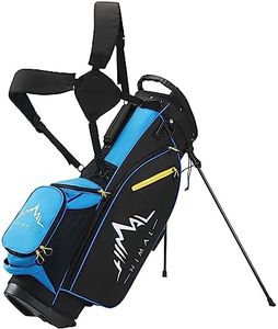 GoHimal 14-Way Golf Stand Bag, Golf Bag for Men with Stand - Lightweight & Durable Golf Club Bags for Men & Women（Blue）