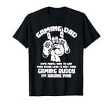 Gaming Dad Video Gamer Daddy Fathers Day Gift Gaming T-Shirt