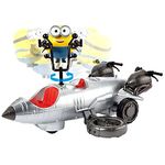 ​Minions: The Rise of Gru Minions Wild Rider Remote Control Vehicle with Minion Bob Action Figure, Makes a Great Gift for Kids 4 Years and Older..