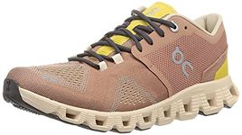 ON Running Womens Cloud X Textile Synthetic Mocha Sand Trainers 5 UK
