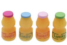 Eoast Miniature Cola Bottle (1x1x3 cm) (Pack of 4) (Yogurt [Fruti BOTTEL] 4 PC Set)