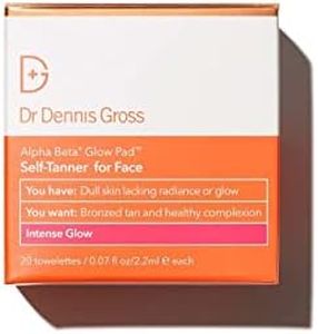 Dr Dennis Gross Alpha Beta Glow Pad Intense Glow for Face: for Dull Skin Lacking Radiance & Glow, (20 Towelettes)