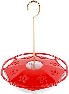 Juegoal 12 oz Hanging Hummingbird Feeder with 8 Feeding Ports