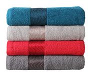 Bath Towel Set For 4