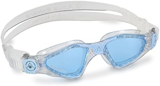 Aqua Sphere Kayenne Ladies with Blue Lens (Glitter/Powder Blue) Swim Goggles for Women