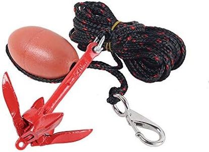 Kayak Folding Anchor Kit with 10m Rope Bag 0.7kg