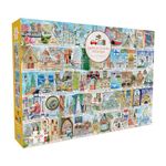 Sights & Sounds of Europe 1000 Piece Jigsaw Puzzle | Val Goldfinch Jigsaw Puzzle | Sustainable Puzzle for Adults | Premium 100% Recycled Board | Great Gift for Adults | Gibsons Games