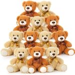 MorisMos Teddy Bears Bulk 12 Packs 