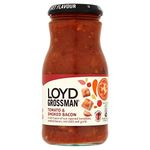 Loyd Grossman Pasta Sauce - Smoky Bacon (350g) - Pack of 6