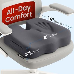 5 Stars United Ergonomic Seat Cushion – Memory Foam Support