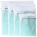 4PCS Extra Large Laundry Bags for Washing Machine, Reusable Washing Machine Bag with Zips, Washing Bags Mesh Laundry Bags for Jumpers, Clothes, Coats, Sweaters