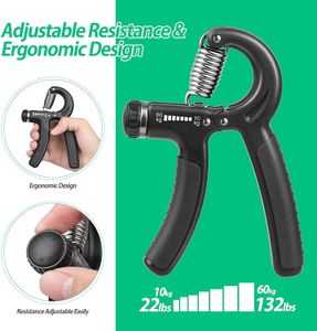NIYIKOW Hand Grip Strengthener – Adjustable Resistance Trainer