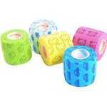(Cartoon) - Stmandy Vet Wrap Bulk, Bandage Wrap Vet Tape 5.1cm ,Waterproof Self Adherent for the people or the pet(cat, dog, horse and so one) who was injure or have wounds