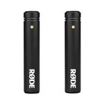 RØDE M5 Compact Half InchSmall-diaphragm Condenser Microphone (Matched Pair) for Music Production and Instrument Recording, Wired