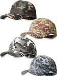 Geyoga 4 Pieces Army Military Camo 