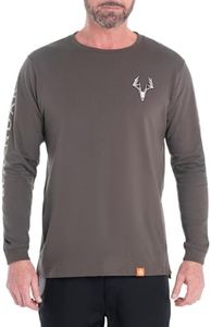 Legendary Whitetails Men's Big & Tall Legendary Non-Typical Long Sleeve T-Shirt, Swamp, XX-Large Tall