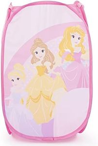 Jay Franco Disney Princess Cut Paper 80L Pop-Up Laundry Basket - Laundry Basket for Clothes or Toys