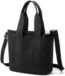 Efilra Multi Pocket Canvas Tote Bag