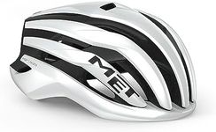 MET - Trenta MIPS Road Cycling Helmet In White / Black Size Medium (56-58 cm)