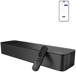 ULTIMEA 2.1ch Soundbar, Built-in Subwoofer, BassMX, App Control, Bluetooth 5.4 TV Speakers Soundbar, All-in-one PC Sound Bar for Game, Peak Power 132W, OPT/AUX/Wall Mount, Poseidon M20 Pro