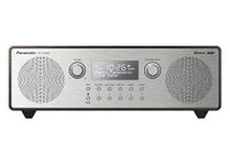 Panasonic RF-D100BTEGT Digital Radio in Retro Design (Stereo Sound, DAB+, FM Tuner, Mains and Battery Operated, Bluetooth, AUX) Brown/Silver