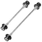 CyclingDeal Road Bike ONLY Bicycle Wheel Hub Non Quick Release Lock Skewers Front Rear Set 5mm - Prevent Removing Wheels by Hands - NOT for MTB