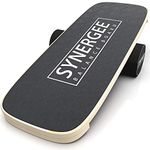 Synergee Balance Board – Challenges Core & Stabilizers – for Surf, Snowboard, Skateboard, Functional Training – Balance, Stability, & Full-Body Strength Workout