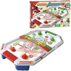 EPOCH Games- Super Mario Air Hockey Jeu d'ambiance, 7415 nouveau packaging